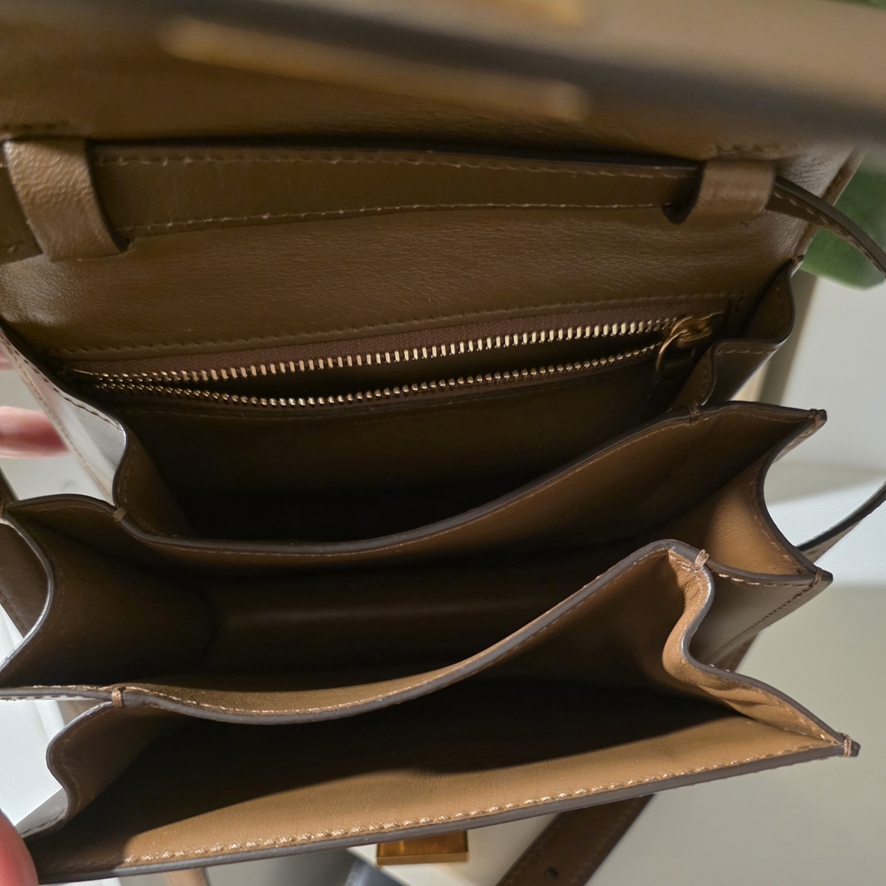 Celine Brown Leather Crossbody Bag - Picture 6 of 6